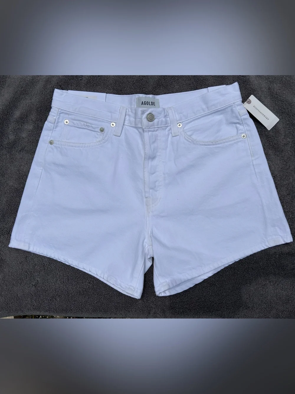 NWT🌷Agolde Parker Denim Long Shorts